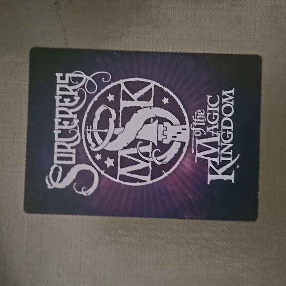 The Mad Hatter's Tea Time Sorcerer's of The Magic Kingdom Card - Picture 2 of 2